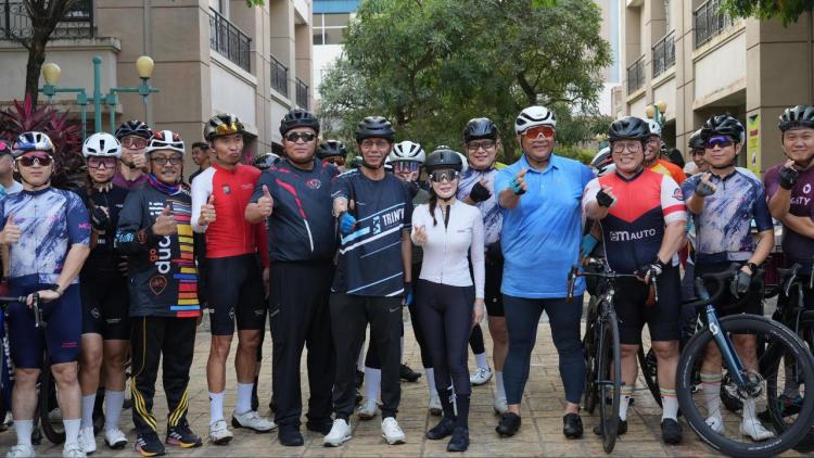 Gowes Santai BP Batam–Polda Kepri, Pererat Silaturahmi dan Wujudkan Batam Sehat