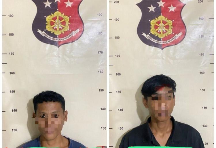 Lengah! Dua Pencuri Motor Diciduk Usai Parkirkan Hasil Curian di Pinggir Jalan