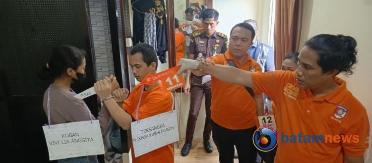 Rekonstruksi Pembunuhan Via di S Kostel: 18 Adegan Diperagakan, Kapolresta Barelang Turun Langsung