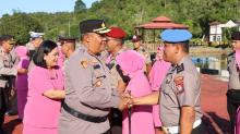 19 Personel Polres Lingga Naik Pangkat, Kapolres: Ini Bukan Hadiah, Tapi Hasil Perjuangan