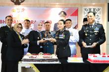 HUT Bhayangkara ke-79 di Polres Bintan, Wabup Deby: Sinergi TNI-Polri Kunci Keamanan Bintan