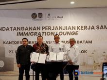 Inovasi Pelayanan Publik: Imigrasi Batam Gandeng Mall Pollux Hadirkan Immigration Lounge