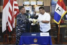 Lantamal IV Batam Gagalkan Penyelundupan 1 Kg Sabu di Pelabuhan Rakyat Sagulung, Satu Pelaku Diamankan