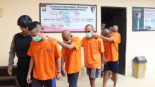 4 Tersangka Judi Daun Merah Diamankan dan Pelaku Pencurian Motor di Bintan Dibekuk Polisi
