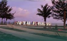Pantai Piwang, Destinasi Favorit di Jantung Kota Ranai yang Tak Pernah Sepi Pengunjung
