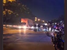 Kecelakaan Tunggal di Tanjung Uncang, Pengendara Motor Terpental dan Terguling
