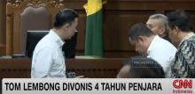 Breaking News! Gagal Bebas, Tom Lembong Harus Mendekam 4,5 Tahun di Penjara