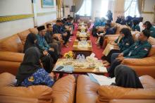 Ketua PKK Lingga Harap Mahasiswa KKN Jadi Motor Penggerak Perubahan Sosial
