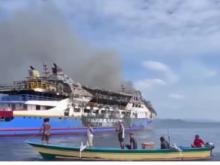 Kondisi Terkini KM Barcelona 5 Terbakar, Penumpang Lompat ke Laut: Ada Korban Tewas