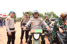 Sinergi TNI-Polri di TMMD ke-125 Nongsa, Kapolresta Barelang Hadiri Pembangunan Jalan 1,4 KM