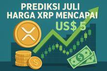 Prediksi Juli, Harga XRP Mencapai US$ 5