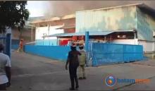 PT Team Metal Indonesia di Batam Terbakar Hebat, Api Mengamuk dari Dalam Pabrik