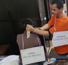 Rekonstruksi Pembunuhan Vivi Lia di S Kostel: Adegan 10-12 Paling Mengerikan, Pelaku Tikam Leher Korban hingga 19 Kali