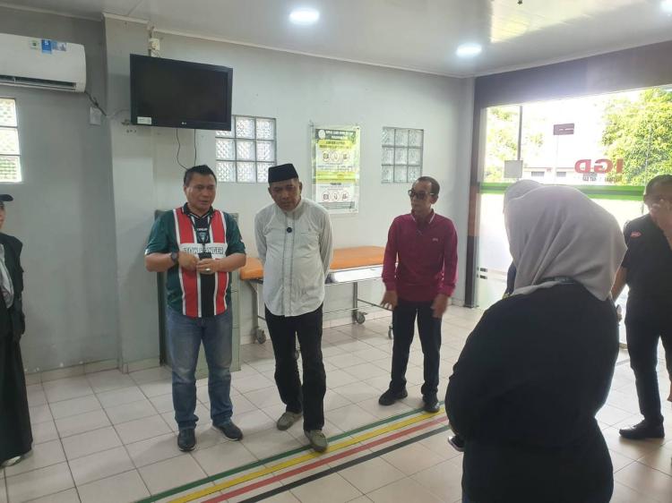 Sidak Mendadak Wabup Rocky ke RSUD Muhammad Sani, Ini Temuannya!