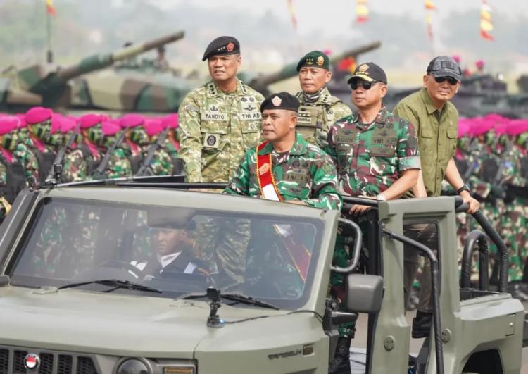 Prabowo Resmi Lantik Wakil Panglima TNI dan 3 Panglima Pasukan Elite, Ini Daftarnya!