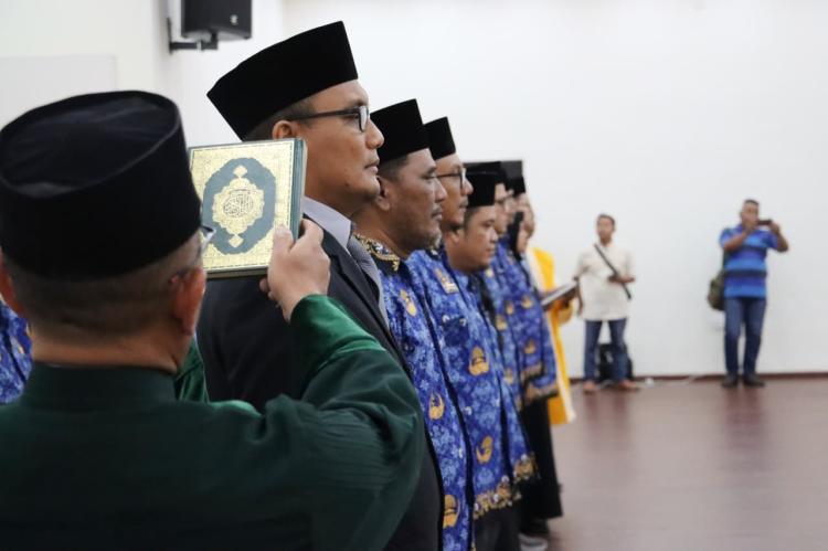 drg. Toni Masruri Resmi Jadi Dirut RSUD Bintan, 18 Pejabat Fungsional Juga Dilantik