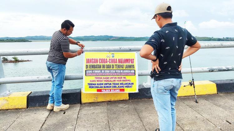 Peringatan Bunuh Diri: Polsek Bulang Ajak Warga Peduli Lingkungan Sekitar