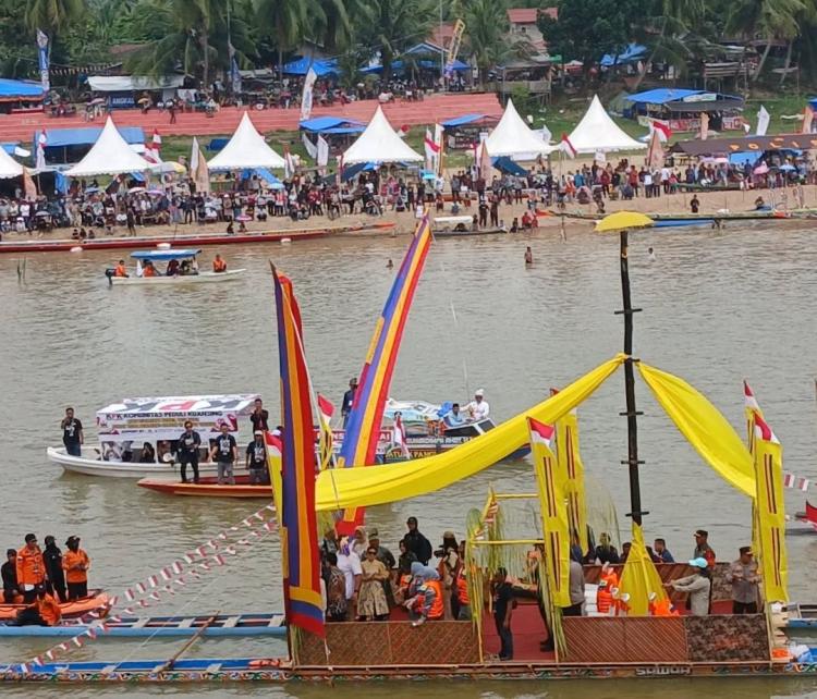 Dibalik Kemilau Pacu Jalur Dibuka Wapres Gibran, Sungai Kuantan Kembali Bernyawa dari Tambang Ilegal 