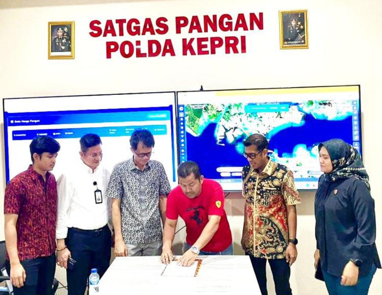 Satgas Pangan Polda Kepri Teken MoU dengan Distributor, Harga Beras Dijamin Stabil di Batam