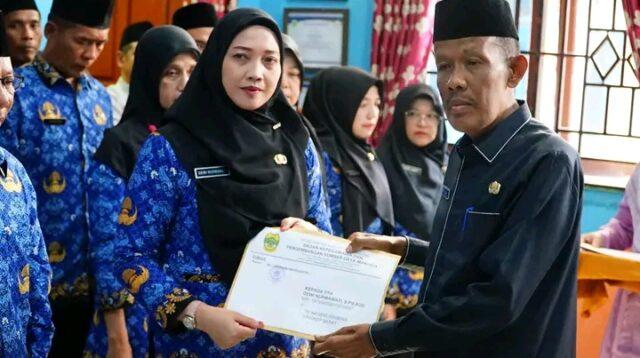 Sekda Lingga Lantik 19 Kepala Sekolah, Dorong Penguatan Mutu Pendidikan