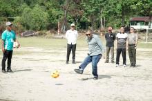 Wabub Rocky Resmi Buka Kompi CUP I 2025, Turnamen Sepak Bola Perebutan HUT RI Ke-80