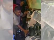 Pemotor Luka Parah Usai Tabrak Truk Tanah di Jalan Gajah Mada Batam
