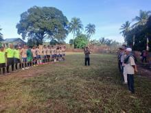 Polsek Galang Amankan Turnamen Sepak Bola Antar Kesebelasan di Sijantung, Ciptakan Suasana Sportif dan Kondusif
