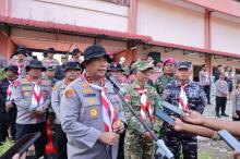 Kirab Kebangsaan Polda Kepri-Pemko Batam Semarakkan HUT ke-80 RI, Rute 17 Km