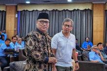 Wagub Kepri Hadiri Pelantikan K-SPSI, Rocky Gerung Turut Beri Pandangan Soal Ketenagakerjaan
