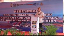 BAI Resmikan Pos Pengamanan KEK Galang Batang, Dongkrak Kepercayaan Investor
