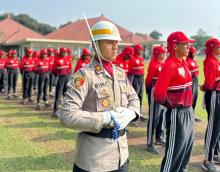 AKP Raden Bimo Dwi Lambang, Kapolsek Batuaji, Terpilih Jadi Komandan Kompi Paskibraka 2024 di Istana Merdeka