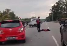 Kecelakaan di Jalan Sudirman Batam, Pengendara Motor Scoopy Kritis