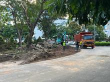 Proyek Pelebaran Jalan di Bundaran Welcome To Batam, Akses untuk Warga Tetap Terbuka