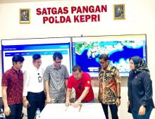 Satgas Pangan Polda Kepri Teken MoU dengan Distributor, Harga Beras Dijamin Stabil di Batam