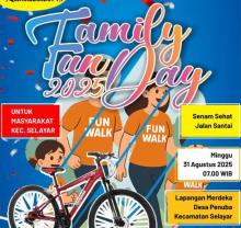 Meriahkan HUT ke-80 RI, Kecamatan Selayar di Lingga Gelar Family Fun Day dengan Doorprize Menarik