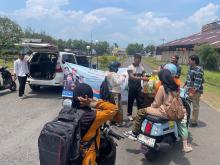 Polres Lingga dan Bulog Gelar Gerakan Pangan Murah, Warga Antusias Serbu Beras dan Minyak Goreng