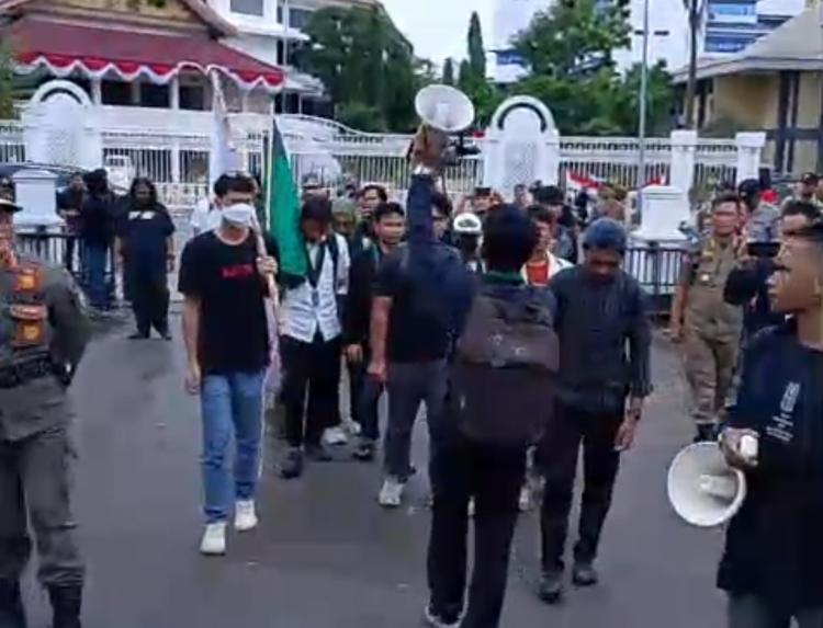 Mahasiswa Mulai Datangi Kawasan Pemerintahan Batam untuk Gelar Aksi