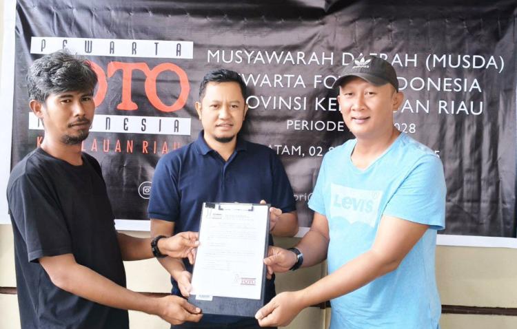 PFI Kepri Kembali Bergerak, Jurnalis Batamnews Terpilih Sebagai Ketua Periode 2025-2028
