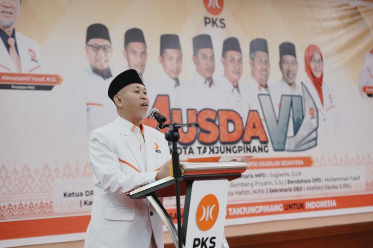 Pesan Penting Presiden PKS di Musda ke-6 PKS Tanjungpinang