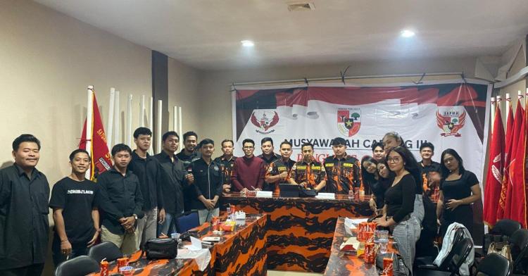 Aidil Hafdila Terpilih Aklamasi Pimpin SAPMA PP Kota Batam Periode 2025-2027