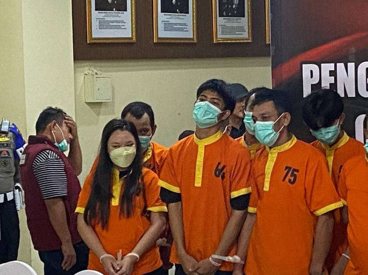 Pabrik Sabu di Tengah Tambak Udang Batam Dibongkar Polisi
