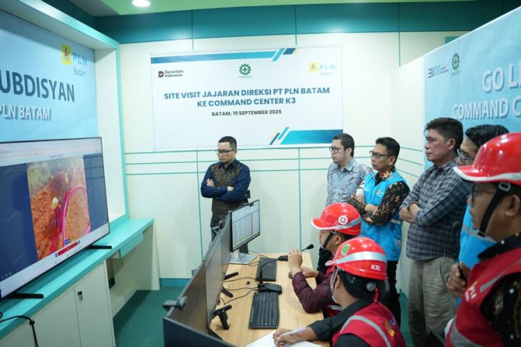 PLN Batam Hadirkan Command Centre K3, Digitalisasi Pengawasan untuk Wujudkan Zero Accident
