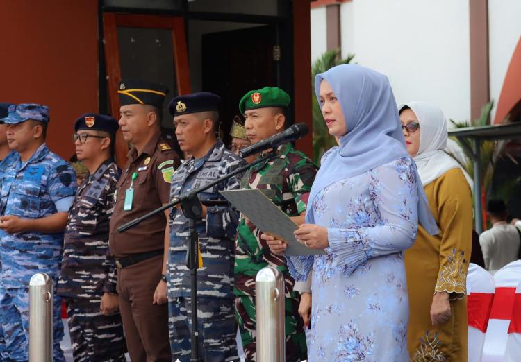 Wabup Bintan Pimpin Upacara HUT Kepri ke-23, Sebut Pertumbuhan Ekonomi Melejit