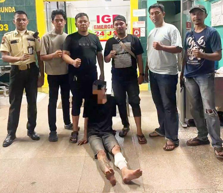 Hs, Pencuri Motor di Bengkong, Terancam 7 Tahun Bui Usai Ditembak Polisi