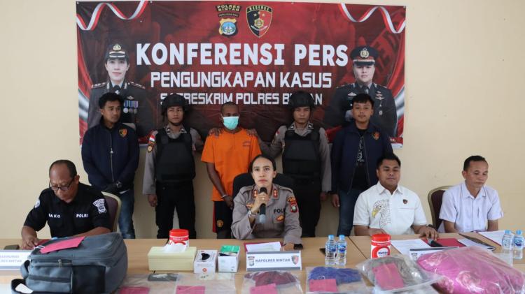 Motif Pelaku Bunuh Istri di Bintan Terungkap, Bermula dari Cekcok hingga Banting Gelas