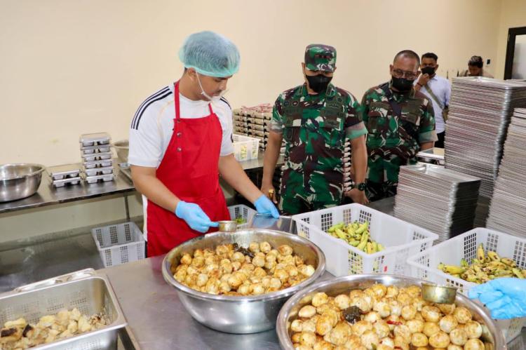 Sidak Dandim 0317/TBK ke Dapur SPPG Karimun, Pastikan Kualitas Gizi Anak Sekolah
