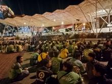 Doa dan Lilin untuk Affan-Rusdamdiansyah, Ojol Batam: Mereka adalah Pahlawan