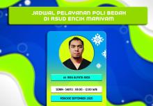 Periode September 2025, Ini Jadwal Lengkap Layanan Poli Bedah RSUD Encik Mariyam di Lingga