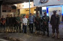 TNI dan Warga Patroli Bersama, Koramil 04/Dabo Tegaskan Singkep Aman dan Kondusif