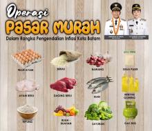 Jadwal Operasi Pasar Murah Batam September 2025, Ada Sembako hingga Elpiji
